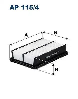 Воздушный фильтр filtron FILTRON AP 115/4