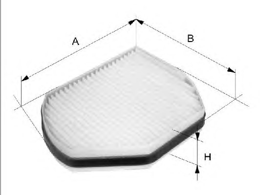 Фильтр салона FILTRON K 1016