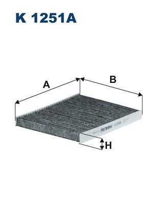 Салонный фильтр FILTRON K 1251A