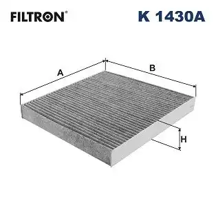 Воздушный фильтр салона filtron (без рамки)