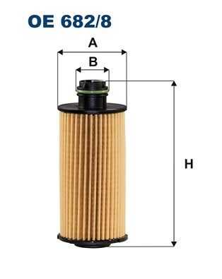 Фильтр масляный FILTRON OE682/8