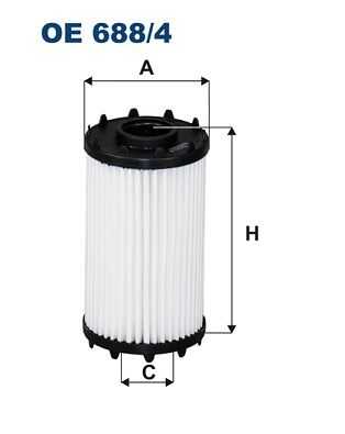 Фильтр масляный FILTRON OE688/4
