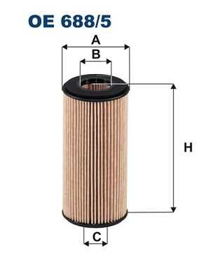 Фильтр масляный FILTRON OE688/5