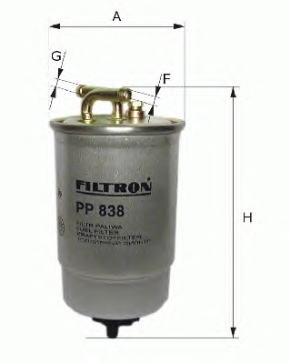 Топливный фильтр FILTRON PP838/1