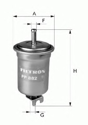 Топливный фильтр FILTRON PP952
