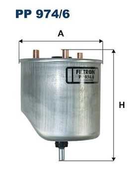 Топливный фильтр FILTRON PP974/6