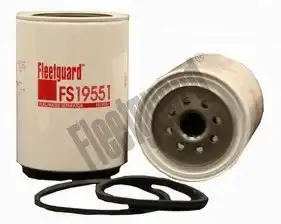 Fs19551 фильтр топливный сепарат. FLEETGUARD FS19551