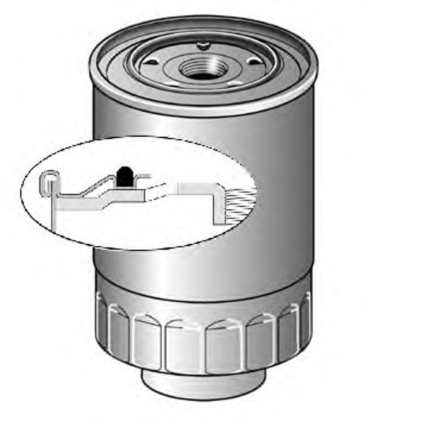 Фильтр топливный FRAM P4886