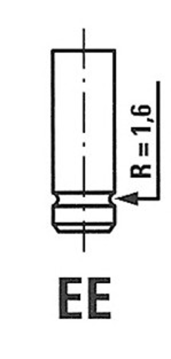 Клапан грм FRECCIA R3642/BMNT
