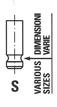 Впускной клапан FRECCIA R6562/SNT