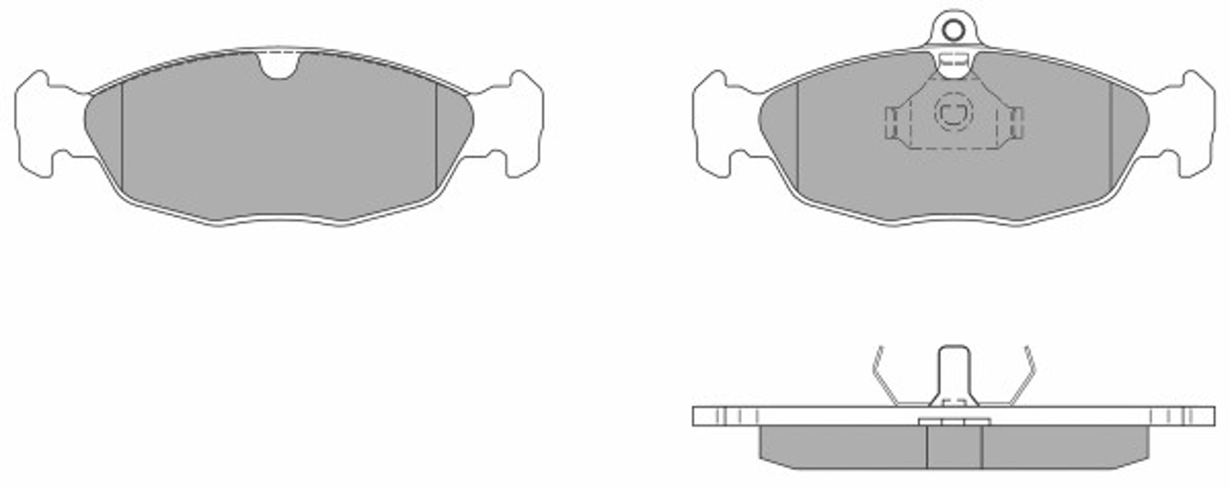 Колодки тормозные дисковые FREMAX FBP-0758
