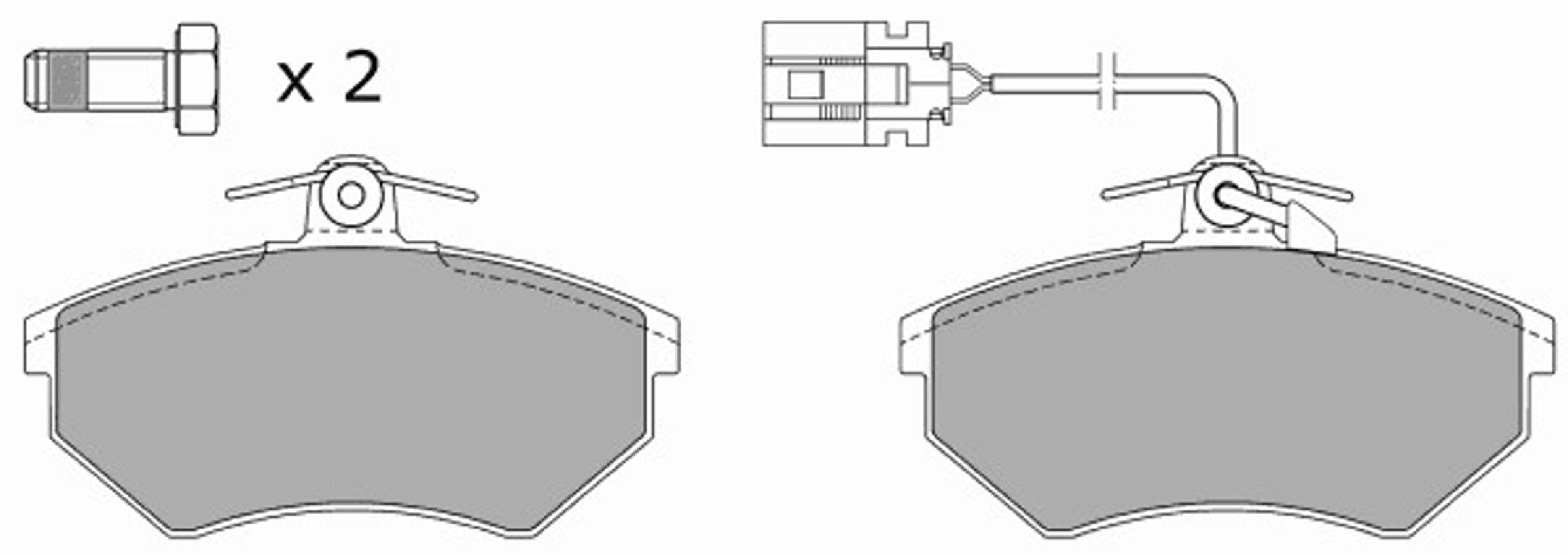 Колодки тормозные дисковые FREMAX FBP-0953