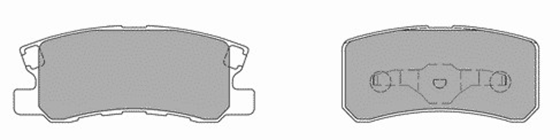 Колодки тормозные дисковые комплект FREMAX FBP-1563