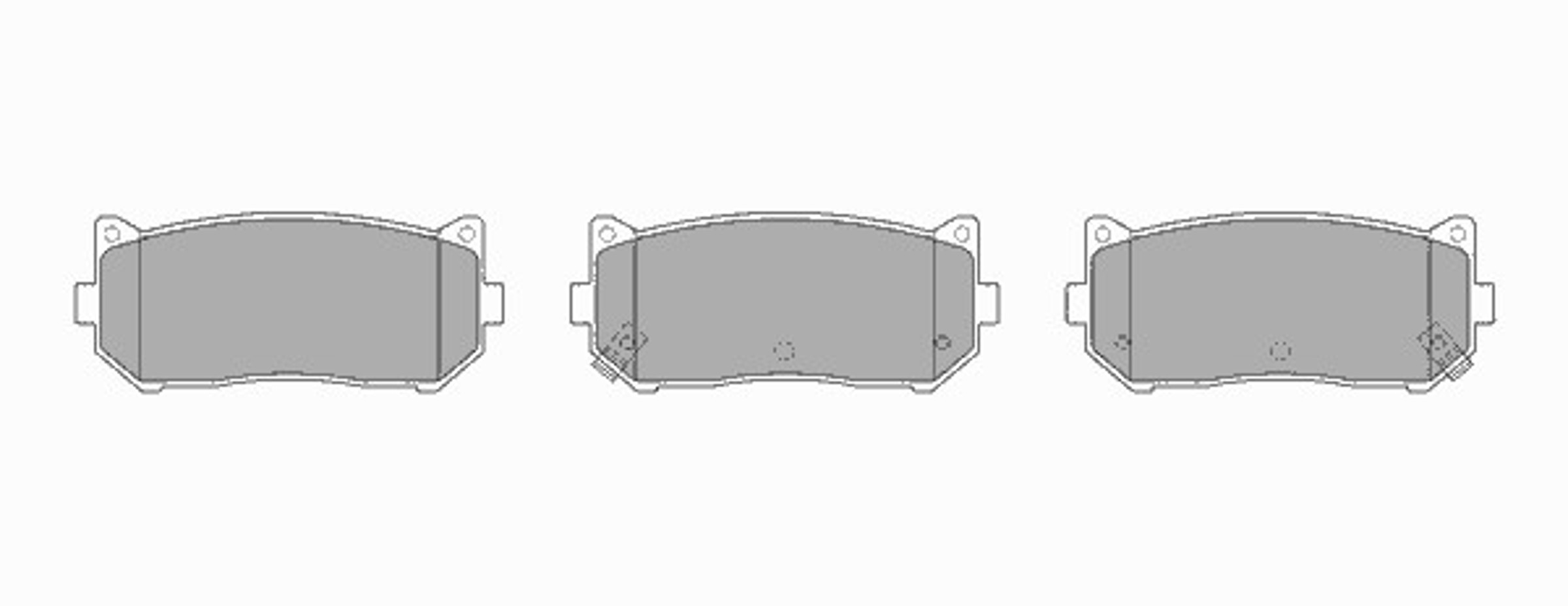 Колодки тормозные дисковые FREMAX FBP-1600