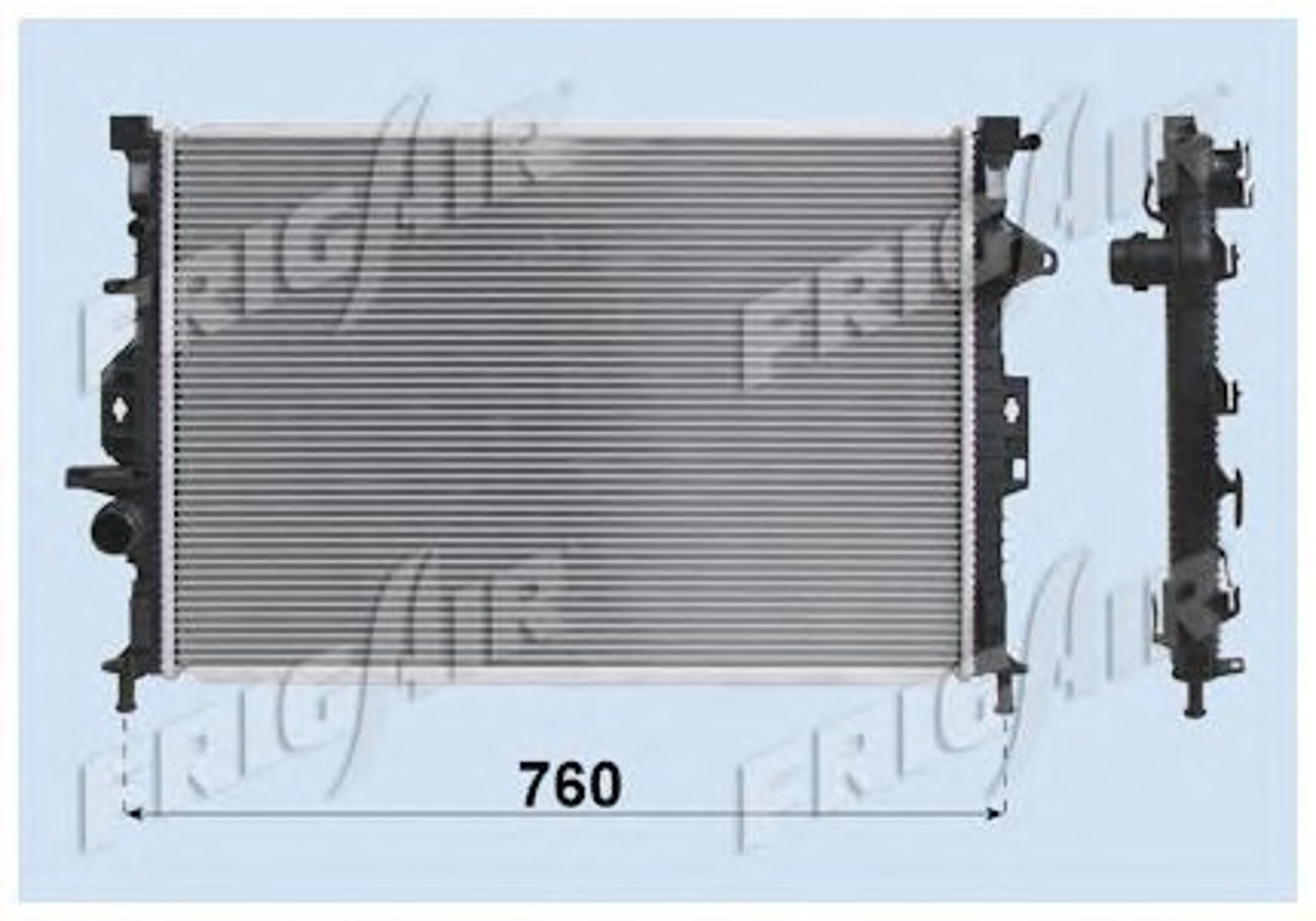 Радиатор системы охлаждения FRIGAIR 0105.3107