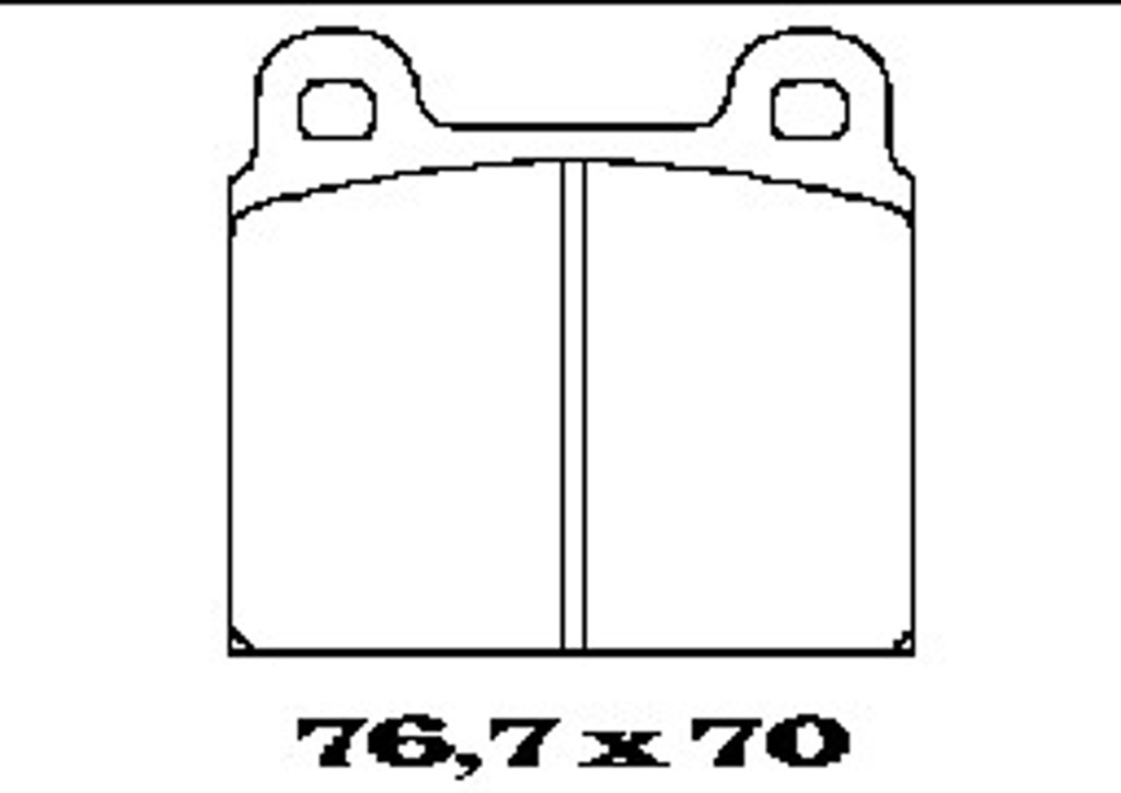 Колодки тормозные дисковые FTE BL1005A1