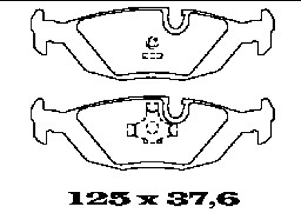 Колодки тормозные дисковые FTE BL1125A2