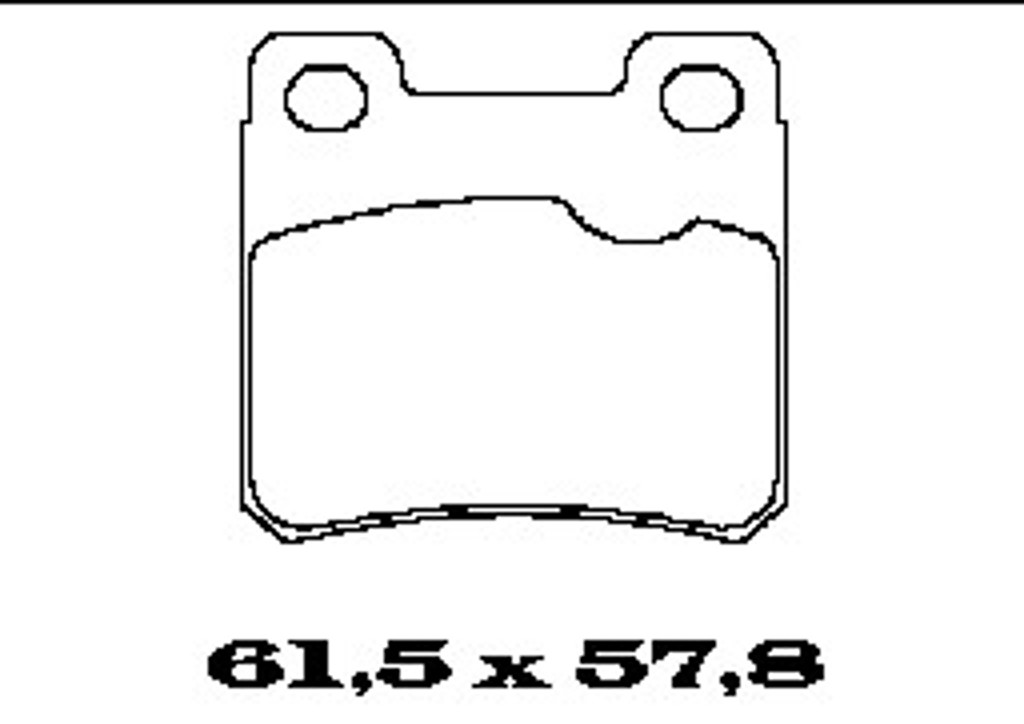 Колодки тормозные дисковые FTE BL1243A1