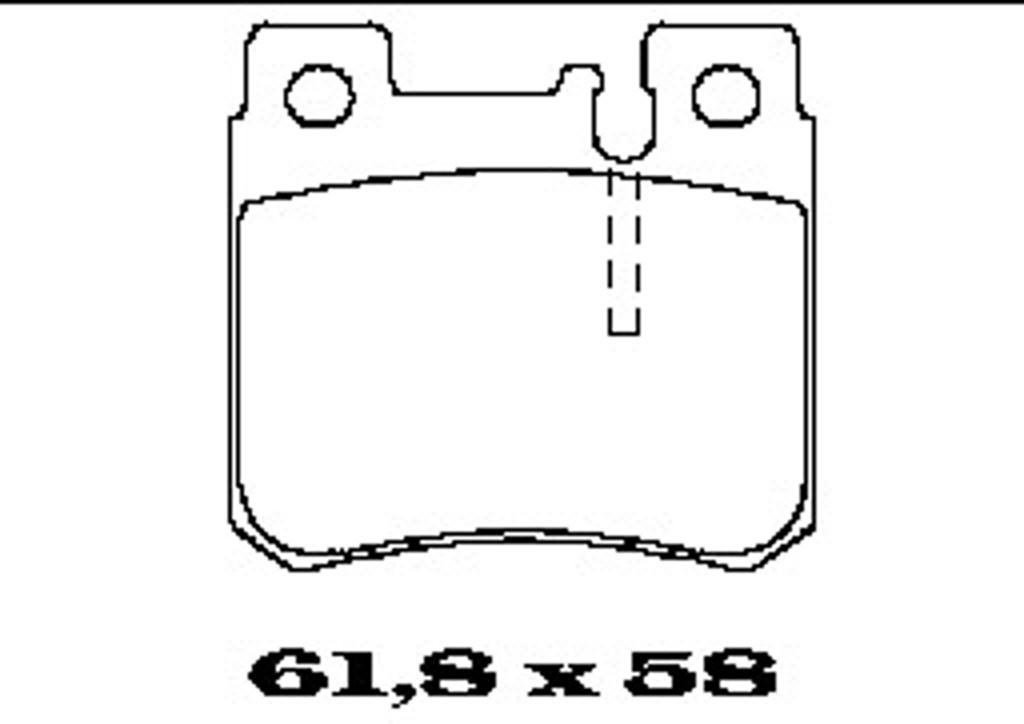 Комплект тормозных колодок дисковый тормоз FTE BL1263A2