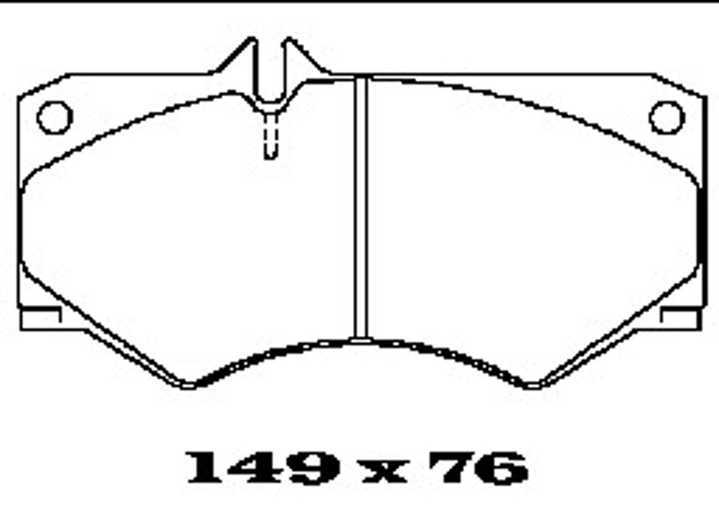 Колодки тормозные дисковые FTE BL1411A2