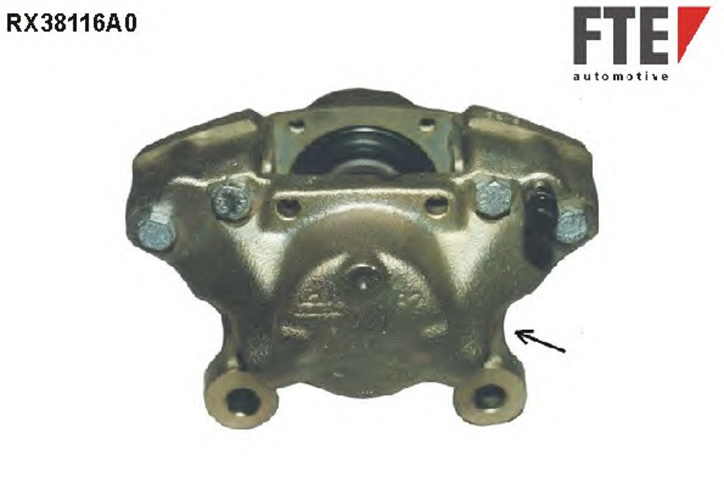 Суппорт тормозной FTE RX38116A0