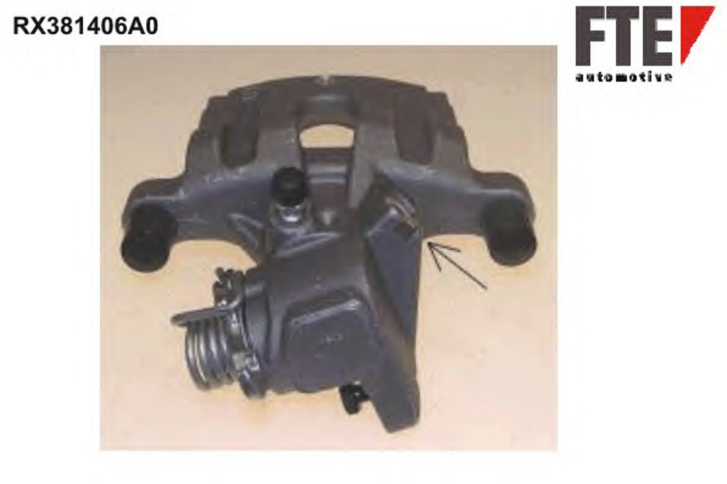 Суппорт тормозной FTE RX381406A0