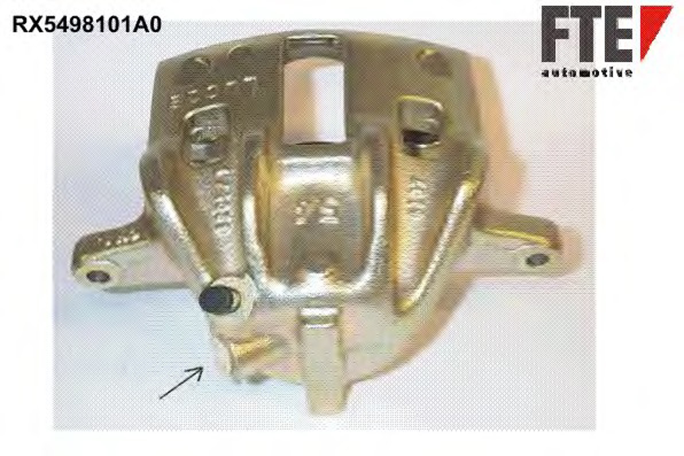 Суппорт тормозной FTE RX5498101A0