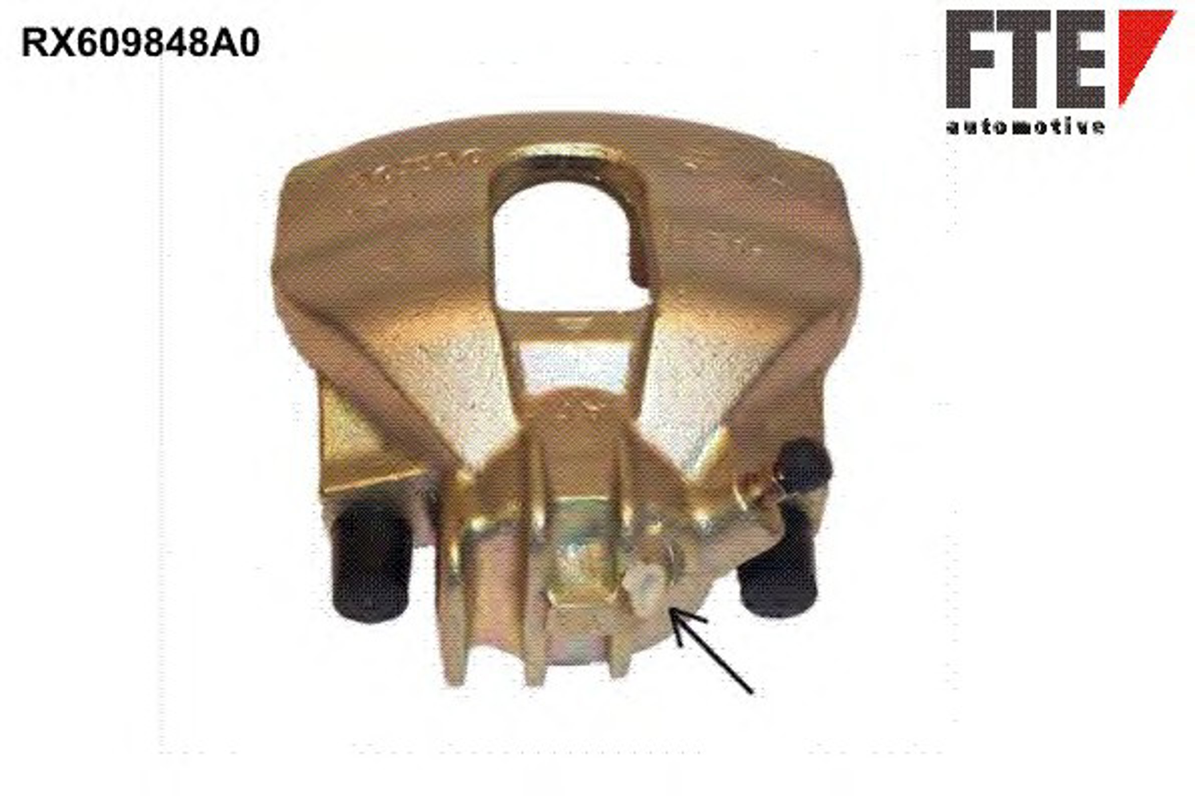 Суппорт тормозной FTE RX609848A0