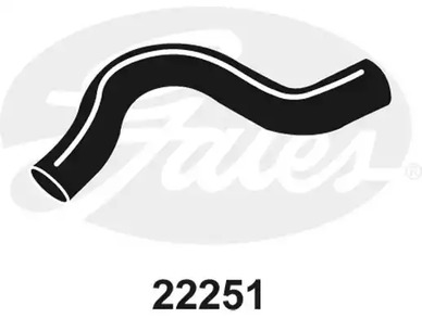 Шланг радиатора GATES 22251