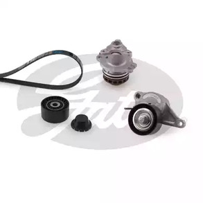 Водяной насос + комплект ручейковых ремней micro-v kit