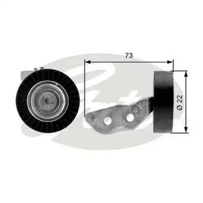 Ролик поликлинового ремень drivealign GATES T36105