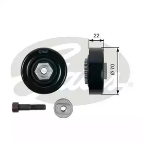 Натяжной ролик поликлинового ремня GATES T36408