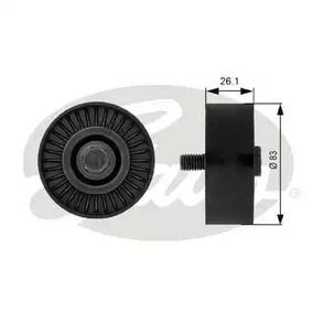 Промежуточный ролик поликлинового ремня GATES T38027