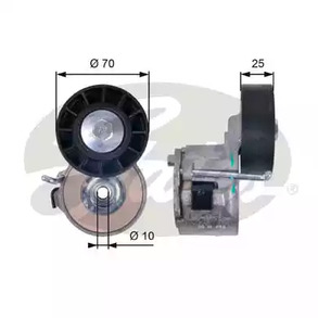 Натяжитель ремня клинового зубча drivealign GATES T39137