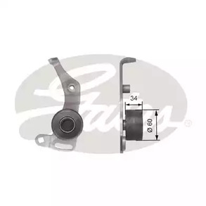 Натяжной ролик ременьа грм powergrip GATES T41138