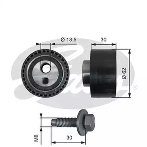 Натяжной ролик ременьа грм powergrip GATES T41282