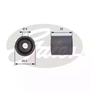 Паразитный ведущий ролик зубчатого ремня GATES T42044