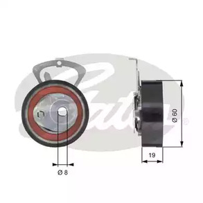 Ролик натяжной ремня грм GATES T43140