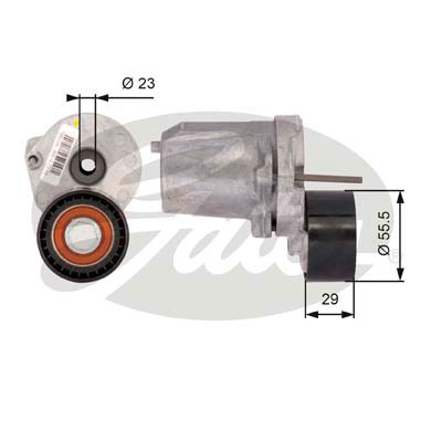 Натяжитель ремня клинового зубча drivealign GATES T39109