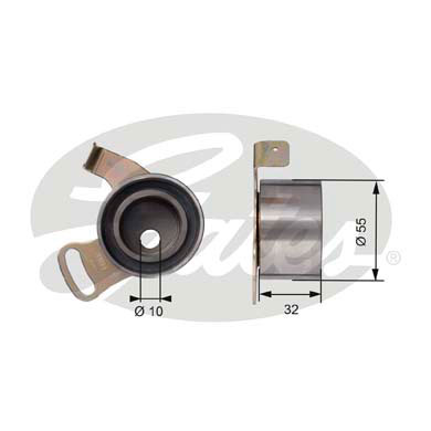 Натяжной ролик ременьа грм powergrip GATES T41168