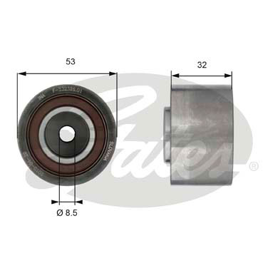 Ролик зубчатого ремень powergrip GATES T42179