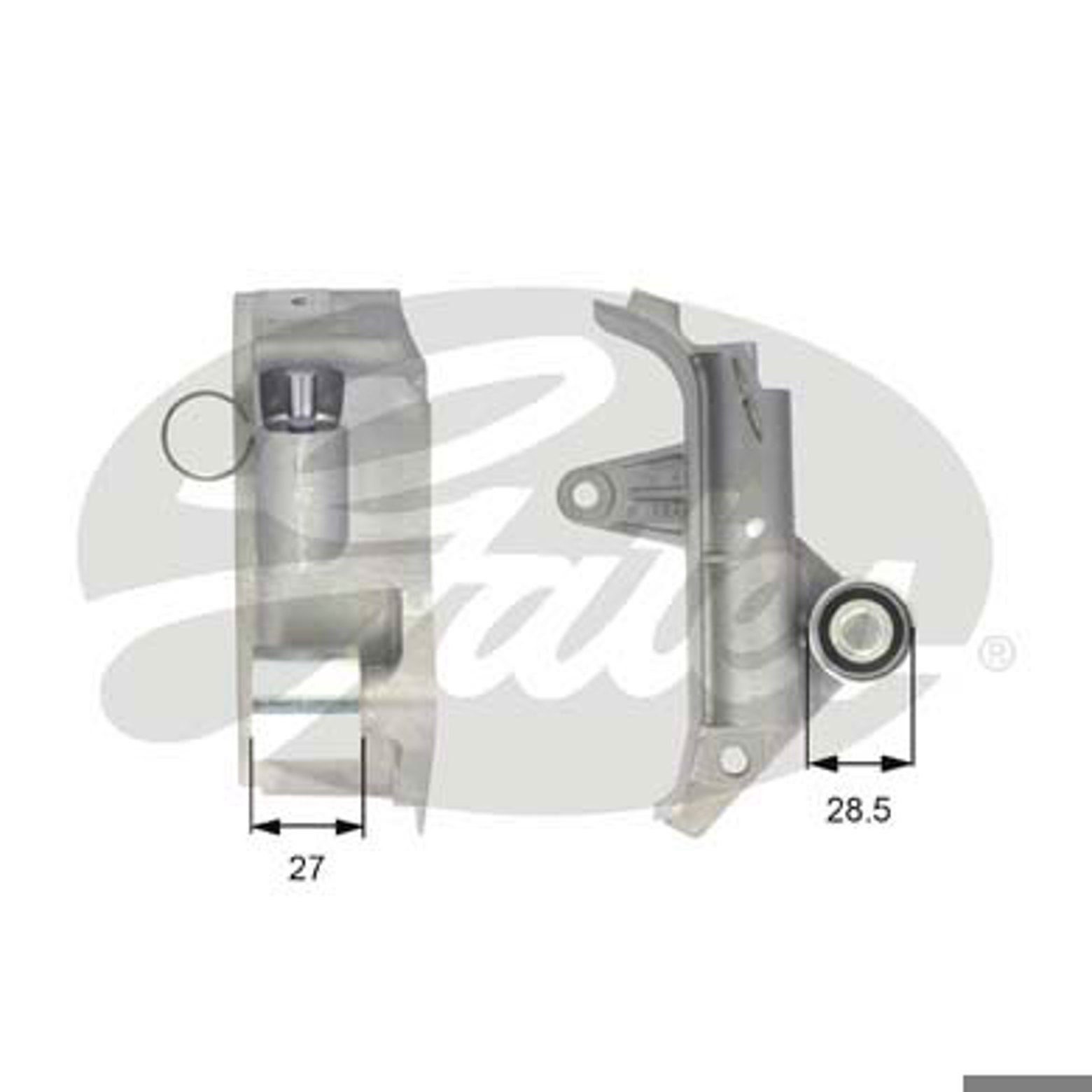 Натяжитель ремня грм GATES T43025