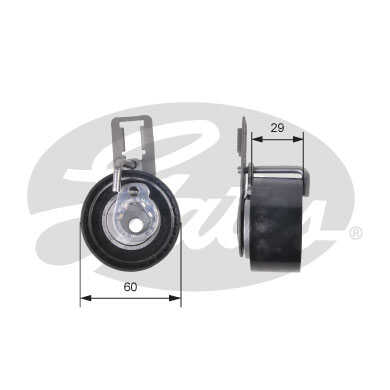 (7784-21166) ролик приводного ремня GATES T43230