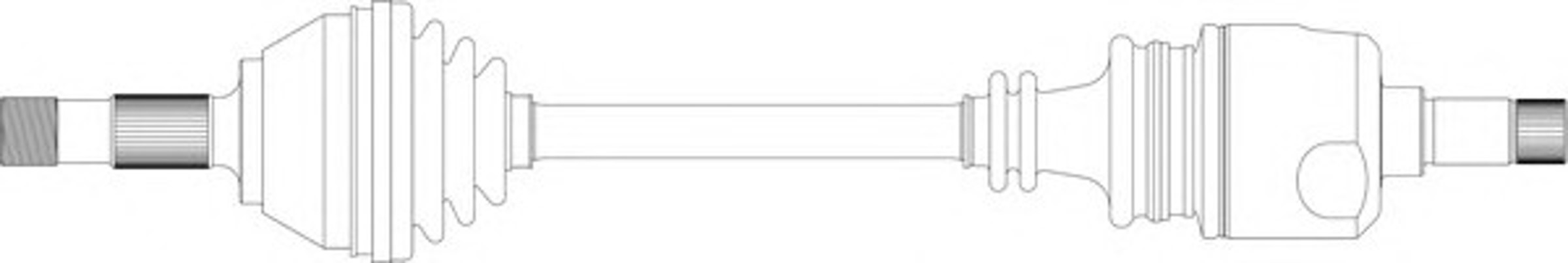 Приводной вал GENERAL RICAMBI FI3146