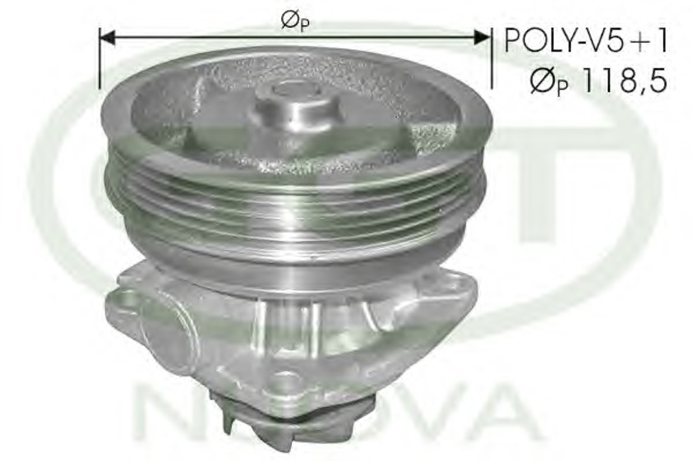 Насос водяной GGT PA10710