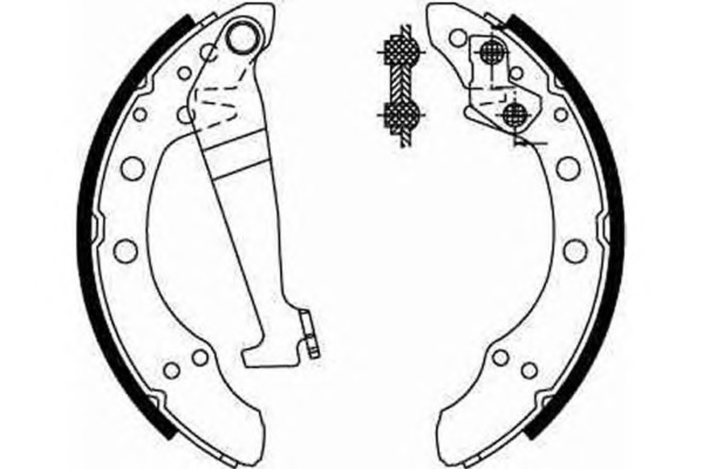 Колодки тормозные барабанные GIRLING 5180929
