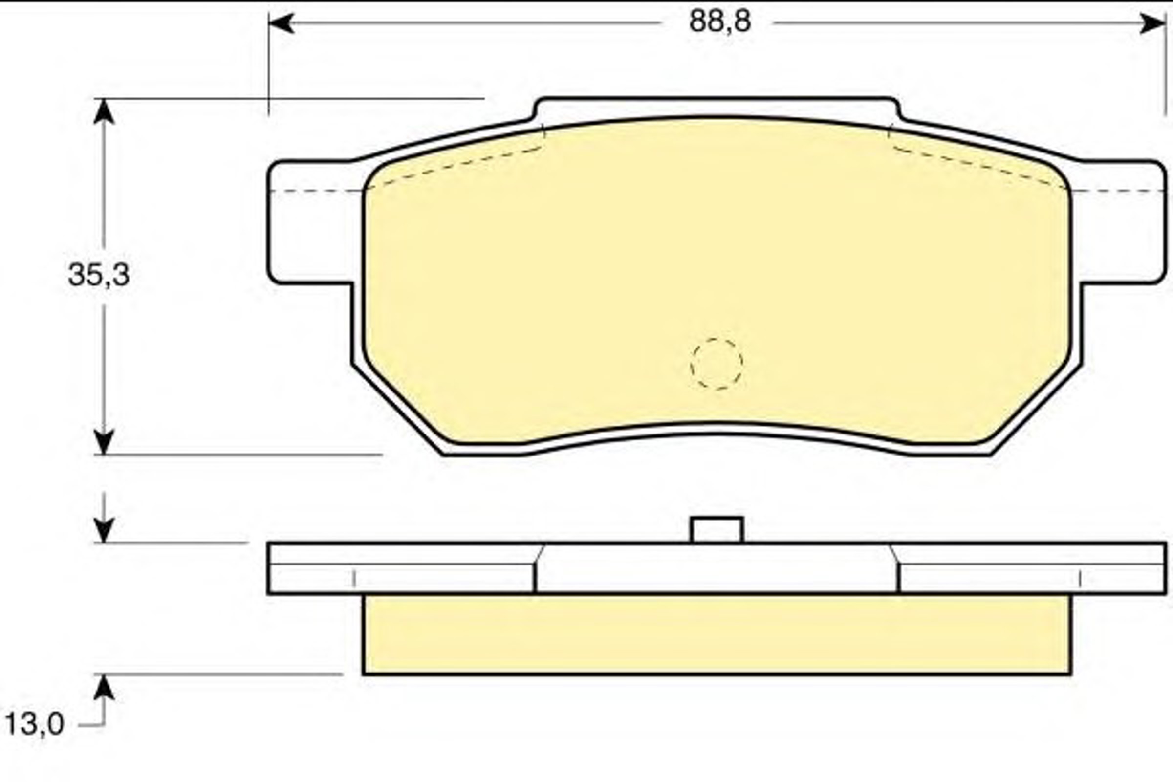 Колодки тормозные дисковые GIRLING 6107759