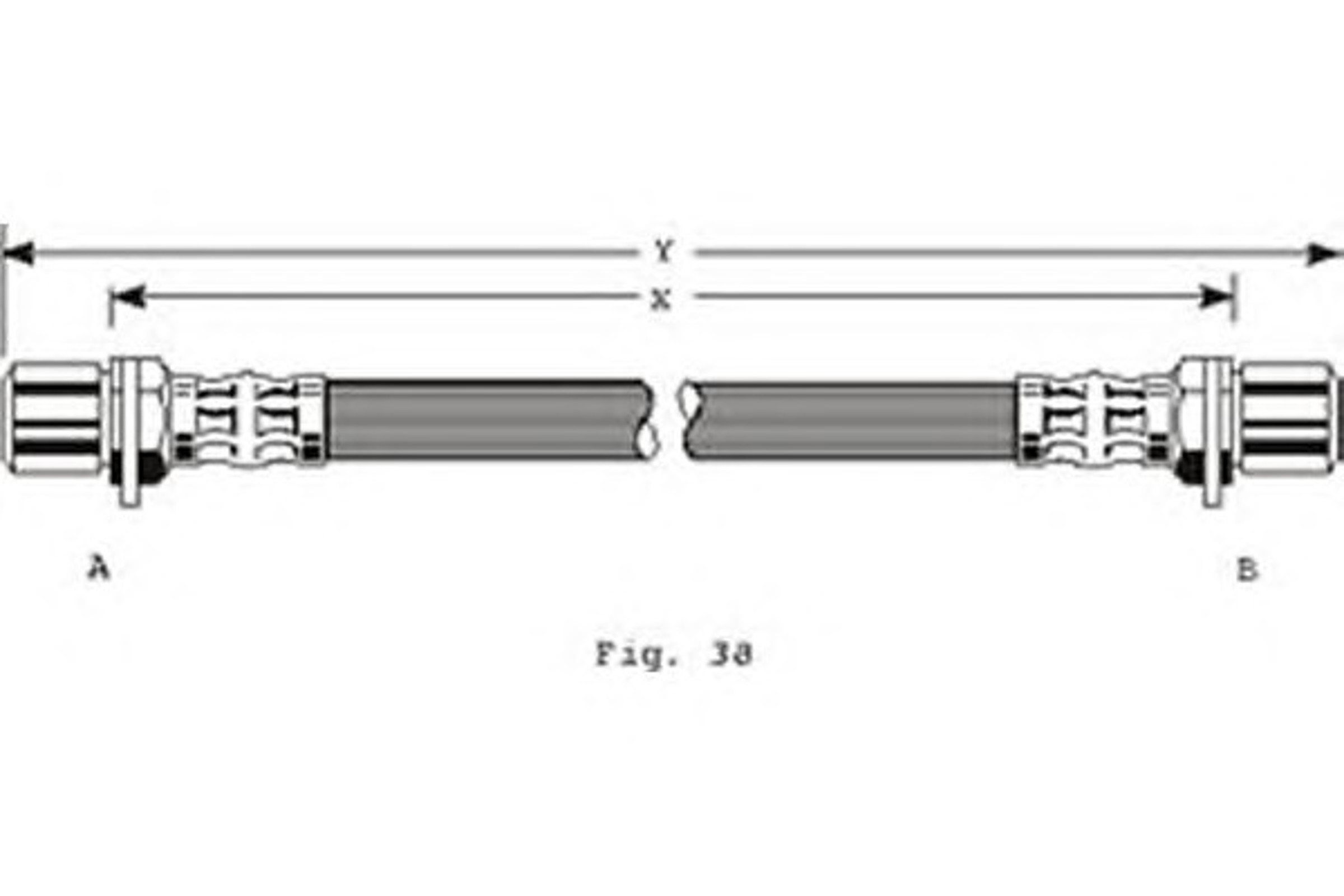 Шланг тормозной GIRLING 9001331