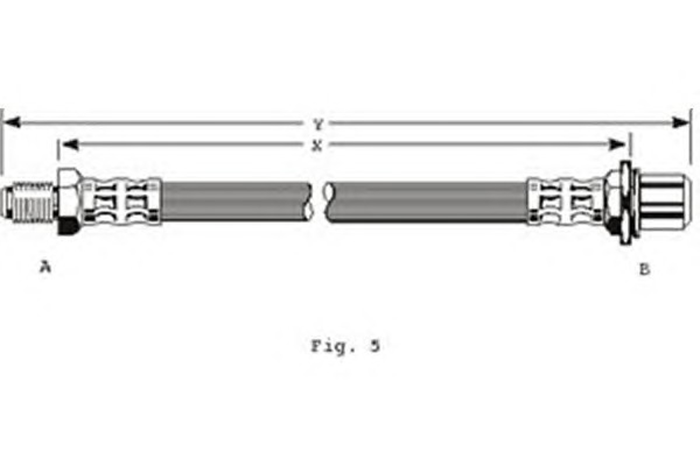 Шланг тормозной GIRLING 9002251