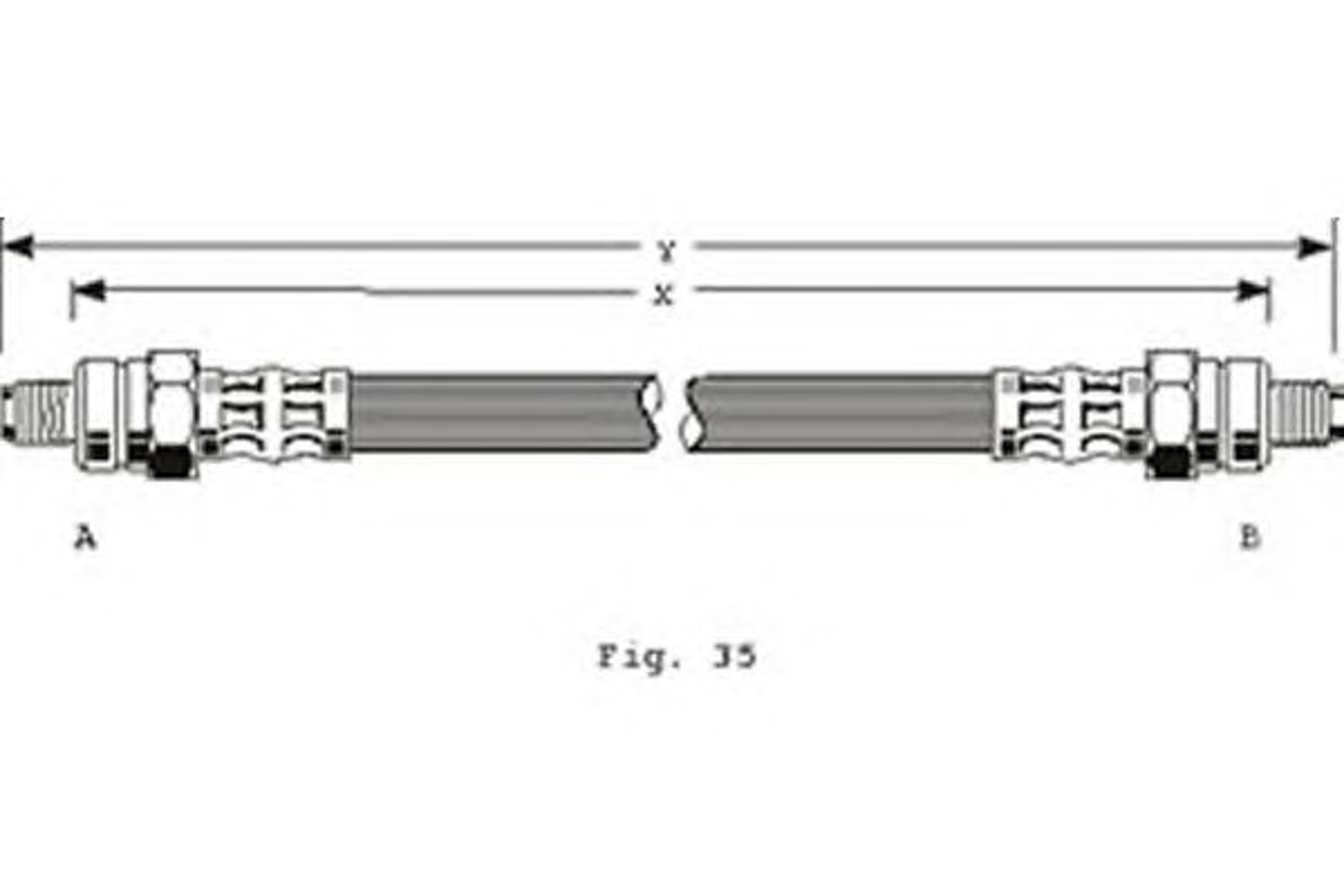 Шланг тормозной GIRLING 9003113